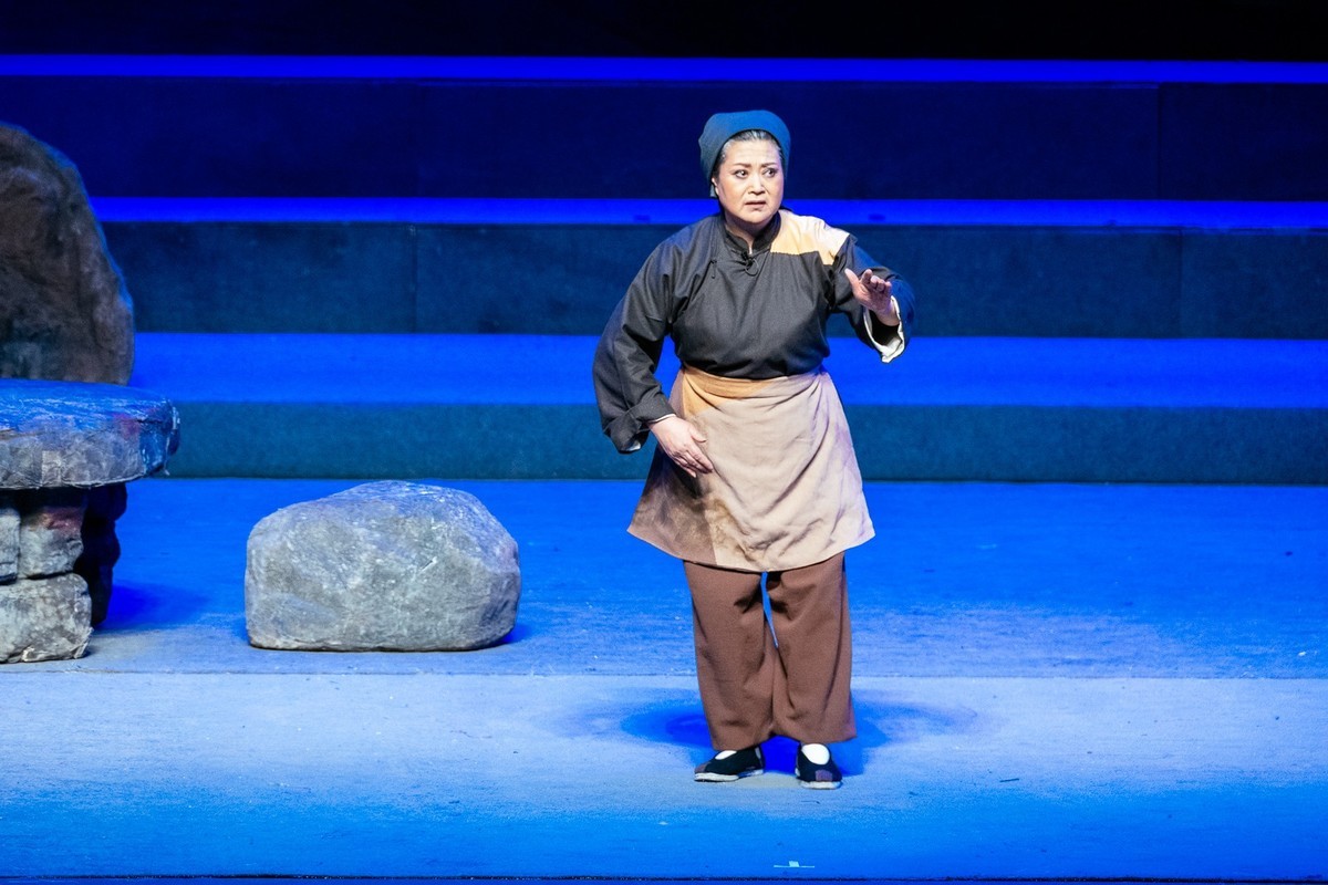 秦腔现代戏《根据地》的剧照