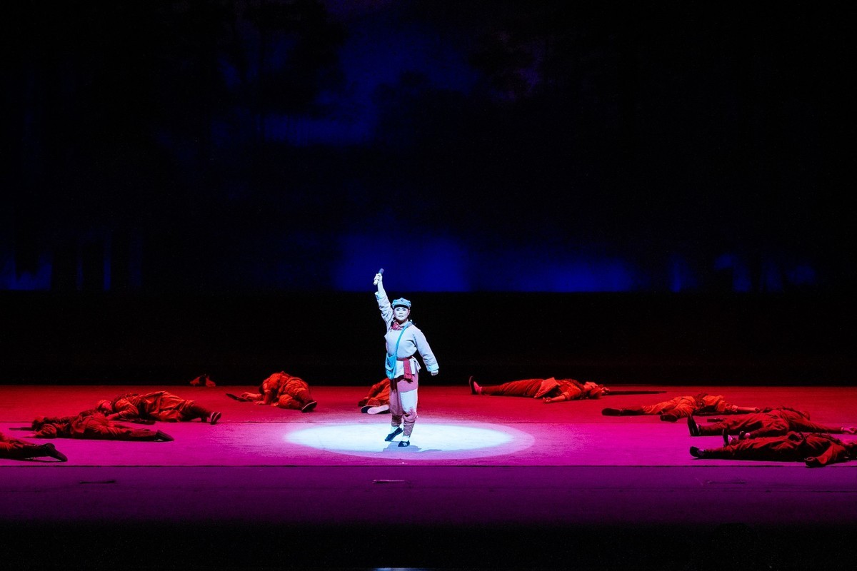 秦腔现代戏《根据地》的剧照