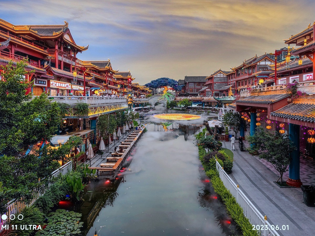 上海～成都～拉萨骑游随拍（44）网红打卡地——水街（续五）