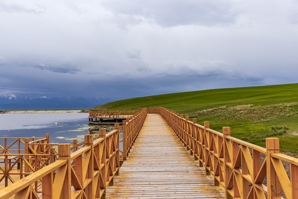 旅游记录 ：新疆 · 穿越独库公路 · 第二天 · 巴音布鲁克草原 · 天鹅家园