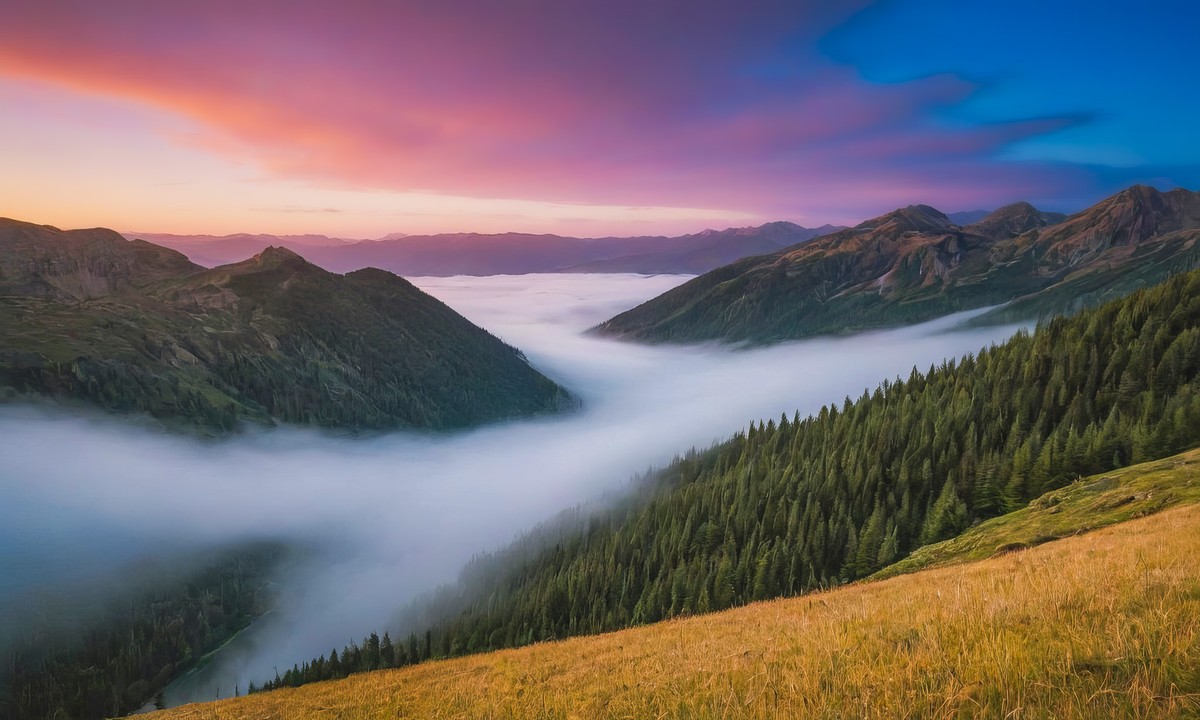 大自然的壮丽令人流连忘返