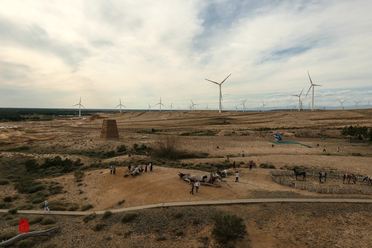 新疆游拍-额尔齐斯河五彩滩1