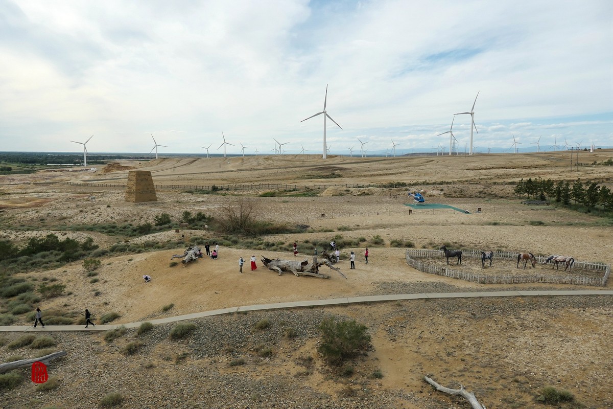 新疆游拍-额尔齐斯河五彩滩1