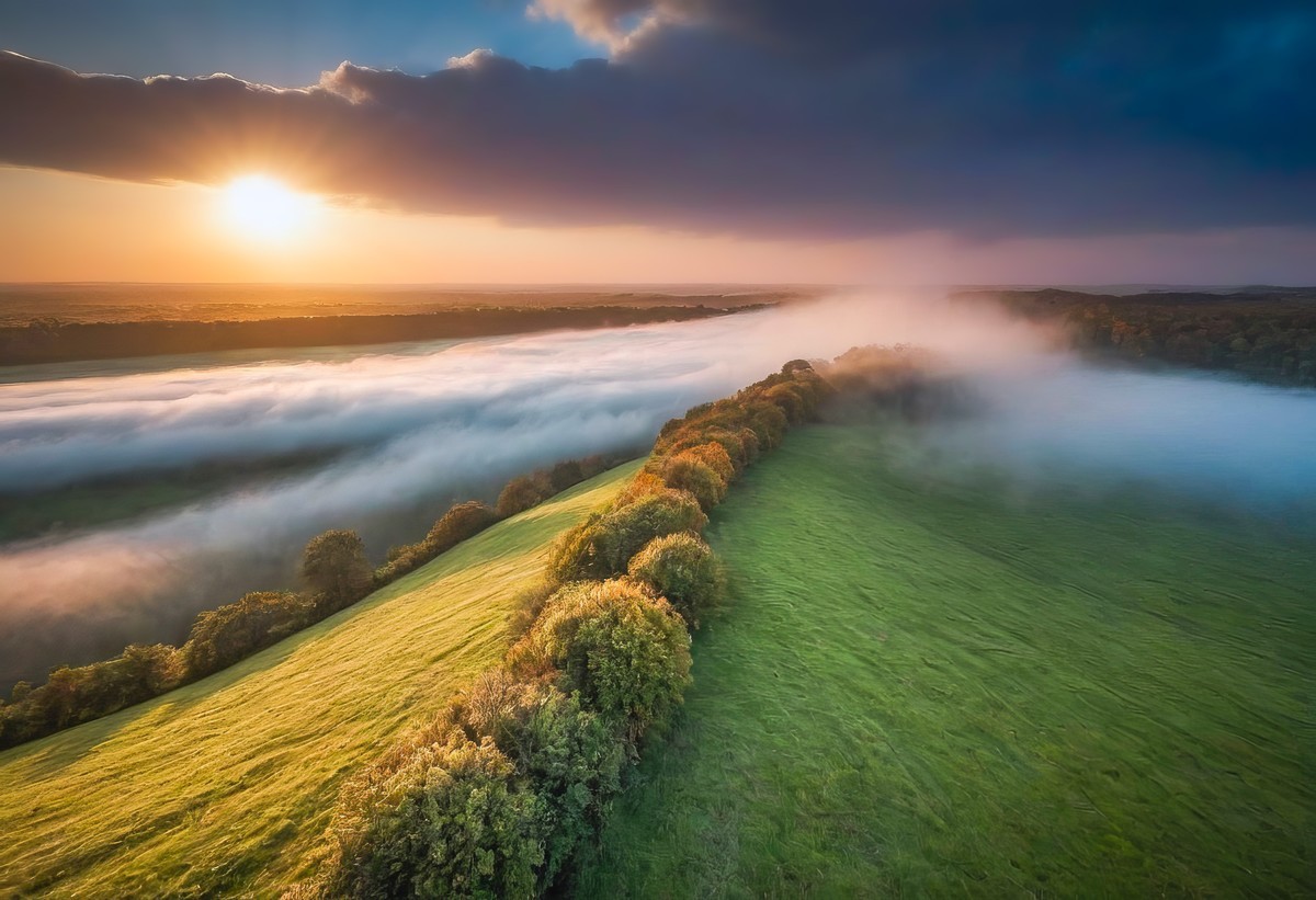 大自然的壮丽令人流连忘返