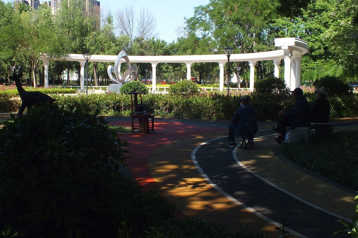 街心口袋公园速写--11P