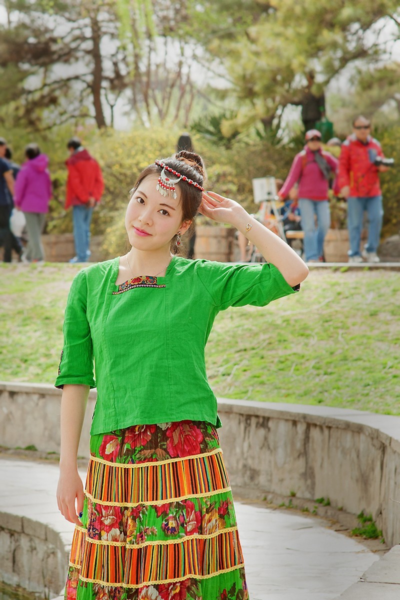 八年前拍摄的人像