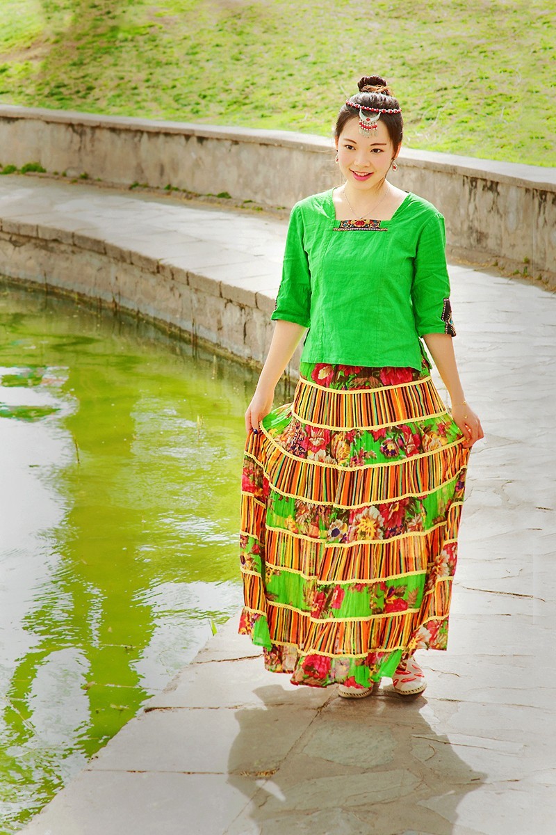 八年前拍摄的人像