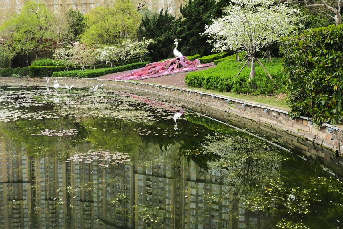 【上海中山公园春景】