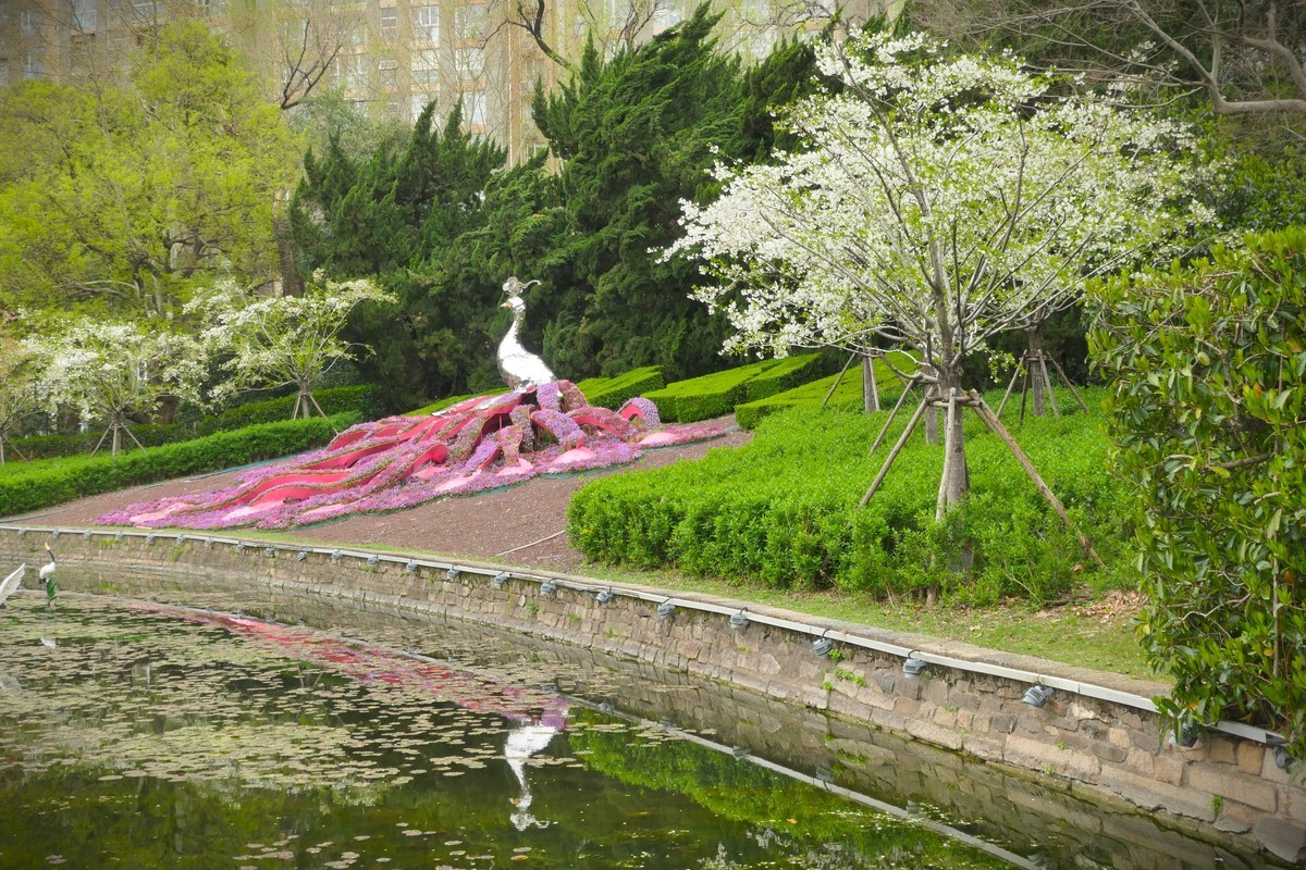 【上海中山公园春景】