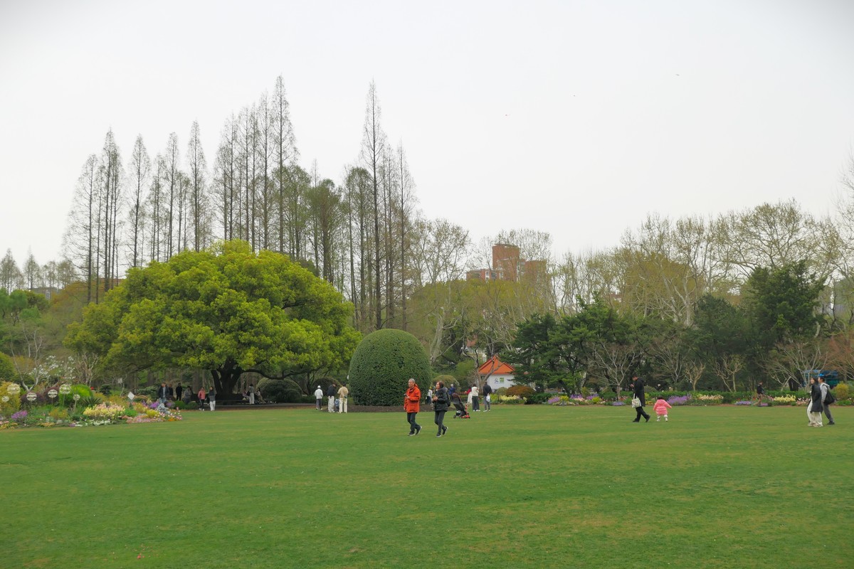【上海中山公园春景】