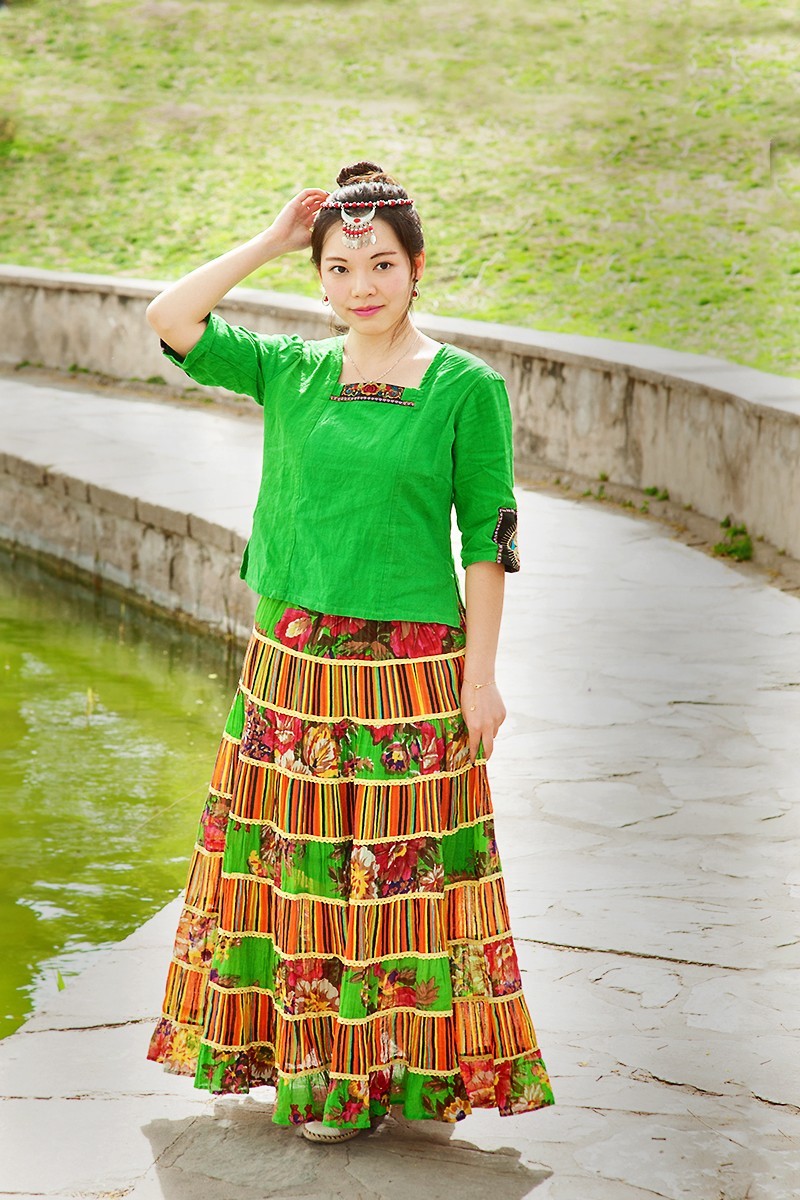 八年前拍摄的人像