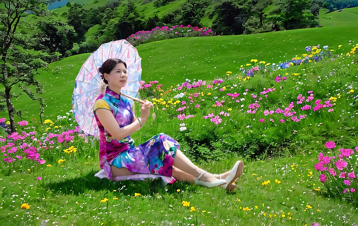 圣洁摇篮山人像