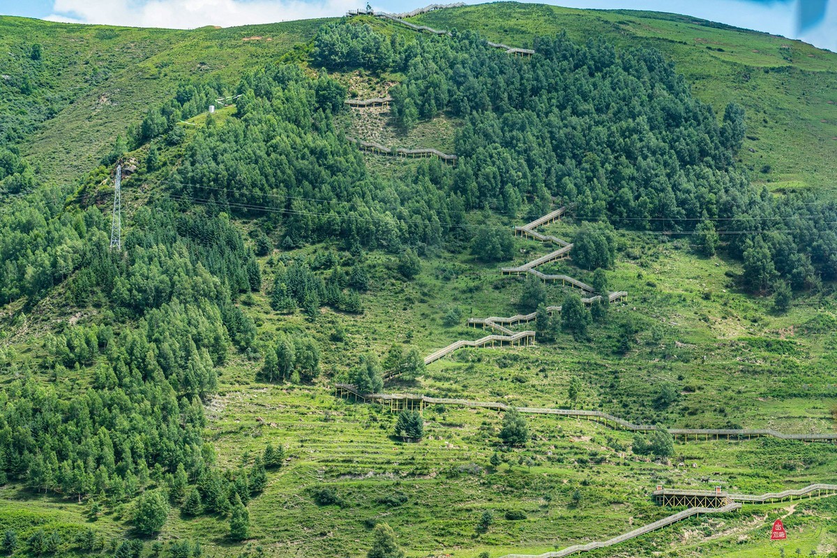 四川行(四) ----镇江关至黄龙途中的景色(续）