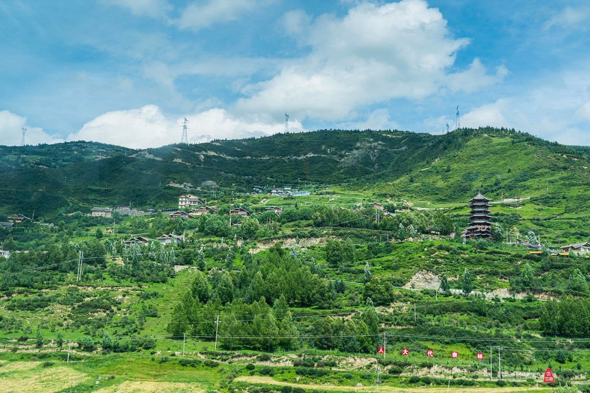 四川行(四) ----镇江关至黄龙途中的景色(续）