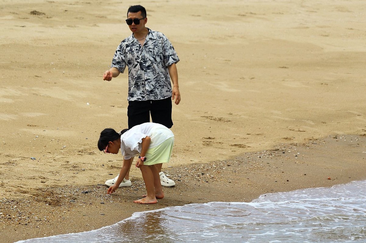 厦门沙滩——对面便是金门岛 （三）