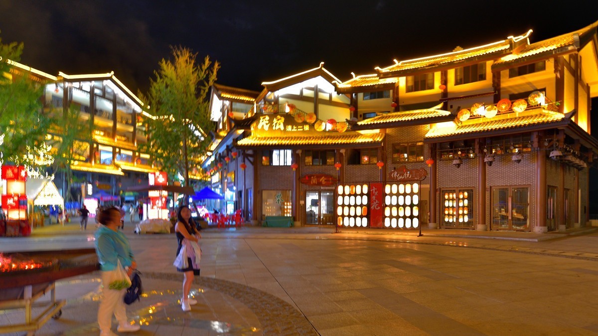 广元曾家山古街夜色4