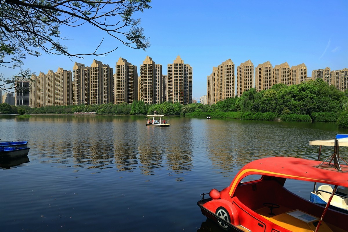 成都双流南湖公园游随拍
