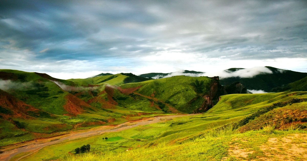 同德县河北乡石藏丹霞观景台【2】