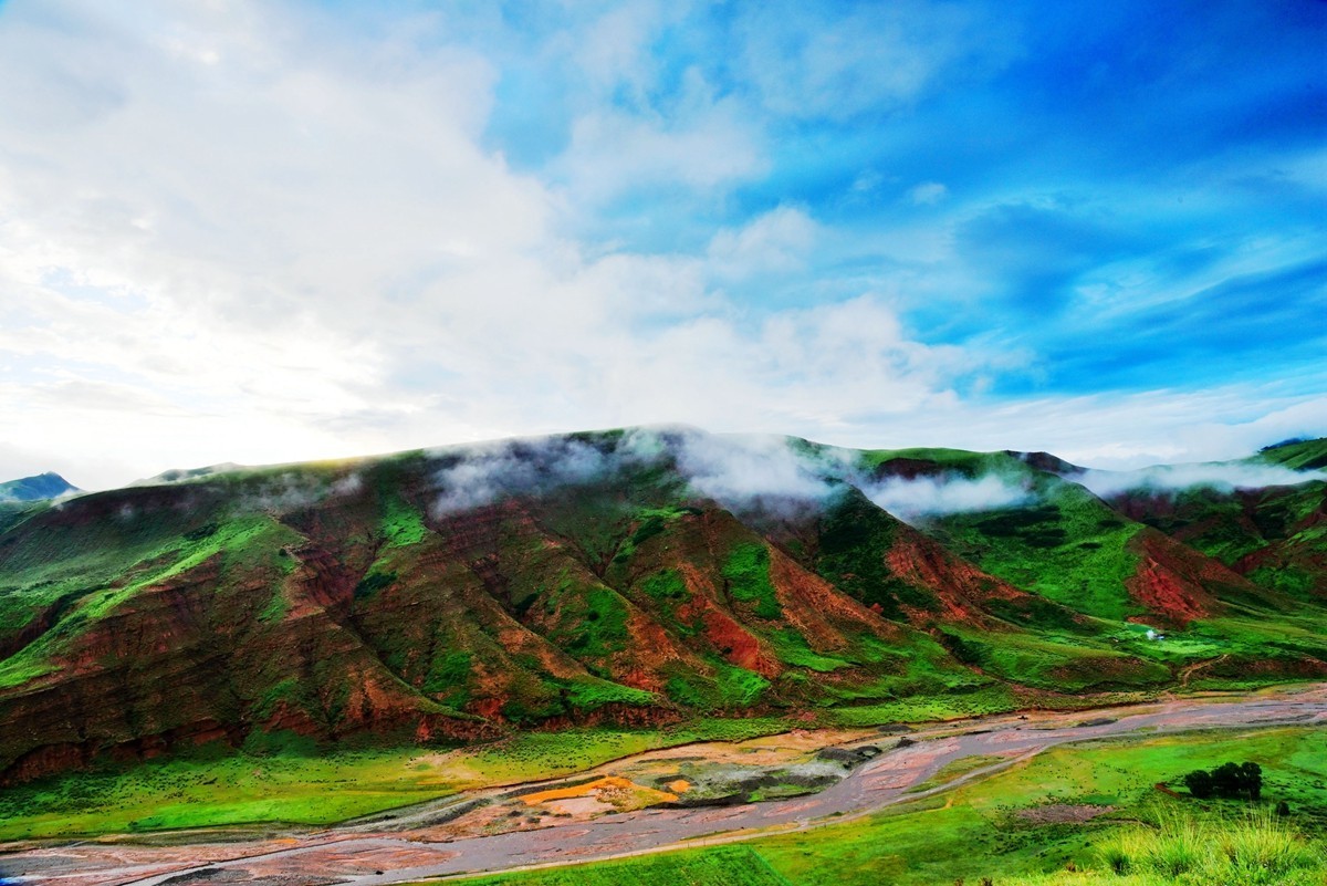 同德县河北乡石藏丹霞观景台【3】