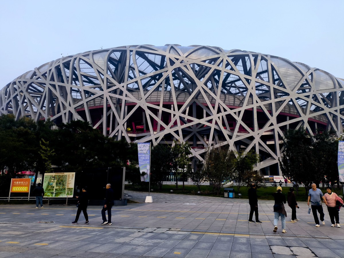 北京鸟巢手机随拍