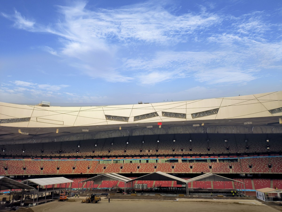 北京鸟巢手机随拍