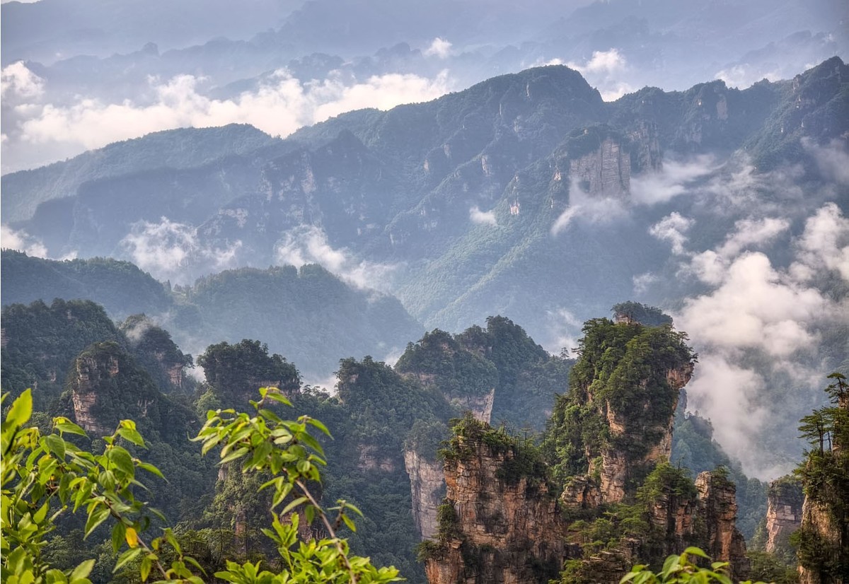张家界      云雾武陵源（8）销假帖