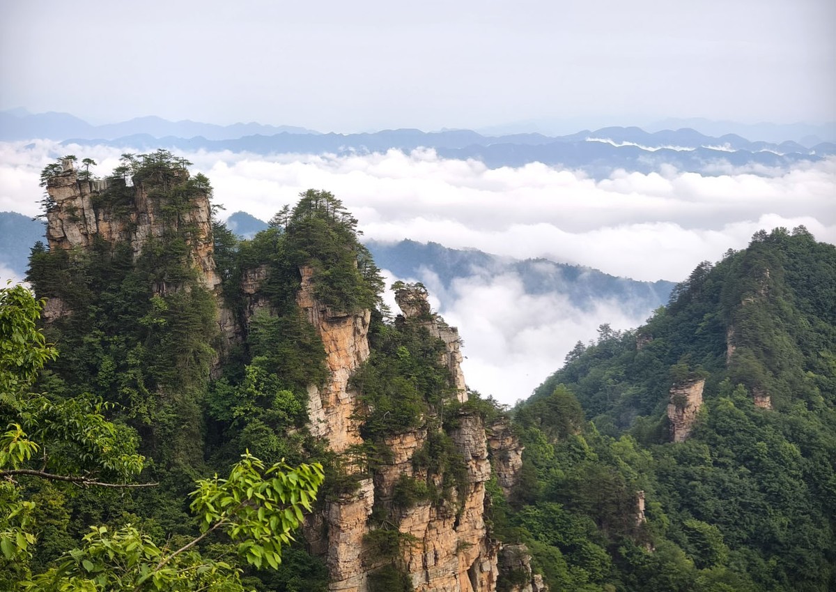 张家界      云雾武陵源（8）销假帖
