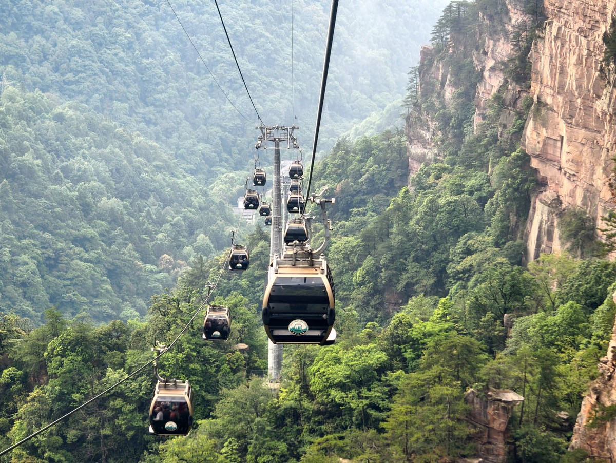 张家界      云雾武陵源（8）销假帖