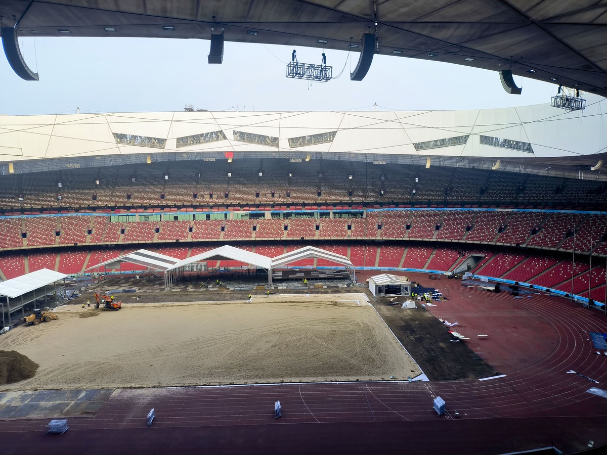 北京鸟巢手机随拍