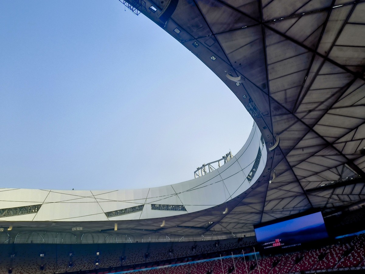 北京鸟巢手机随拍