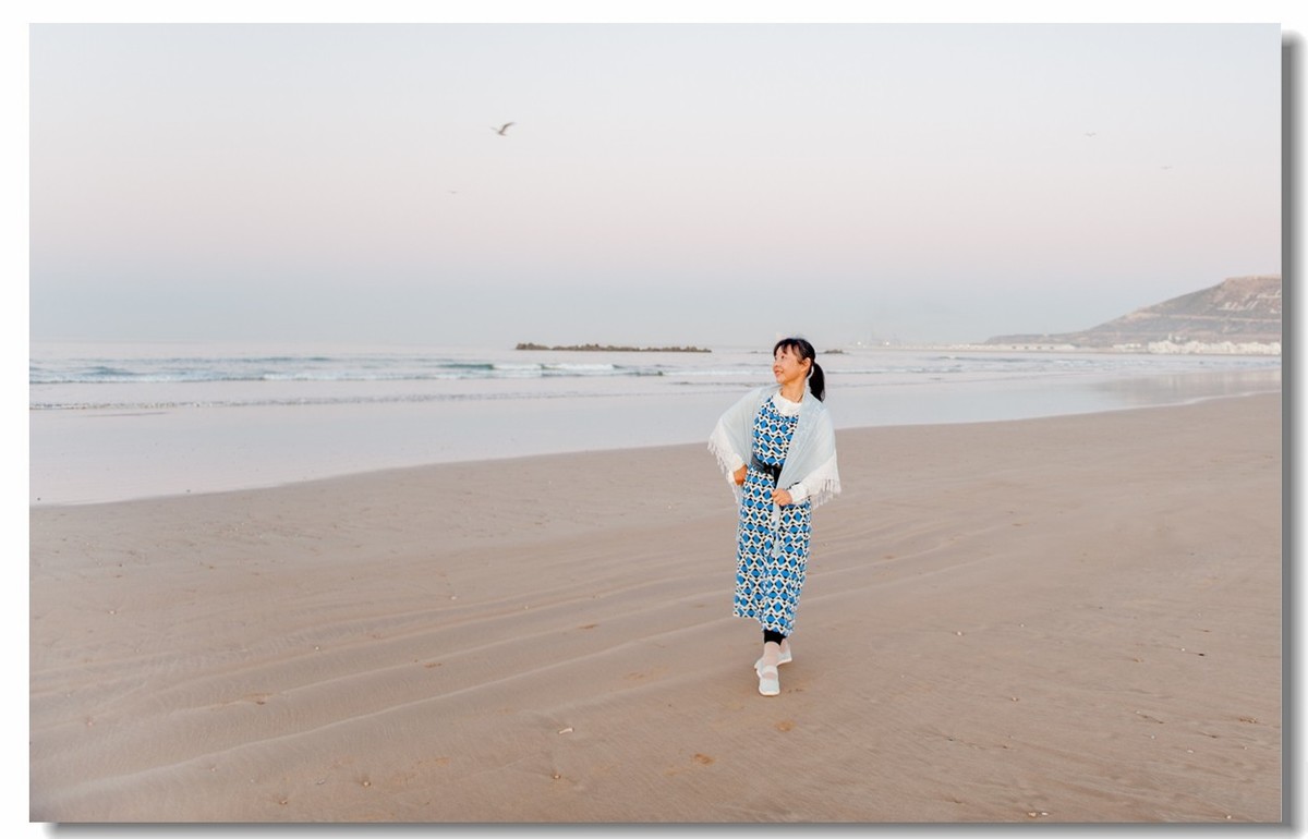 沙海留影（摩洛哥）