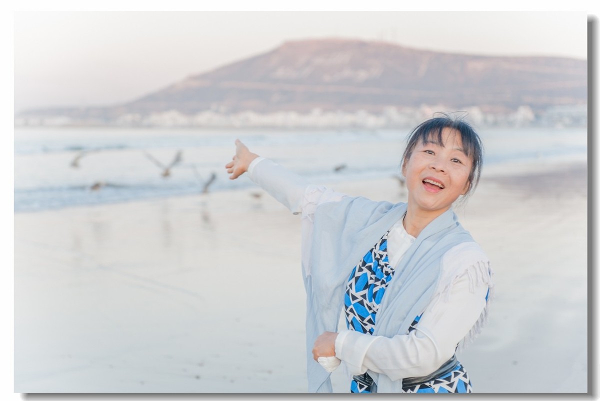 沙海留影（摩洛哥）