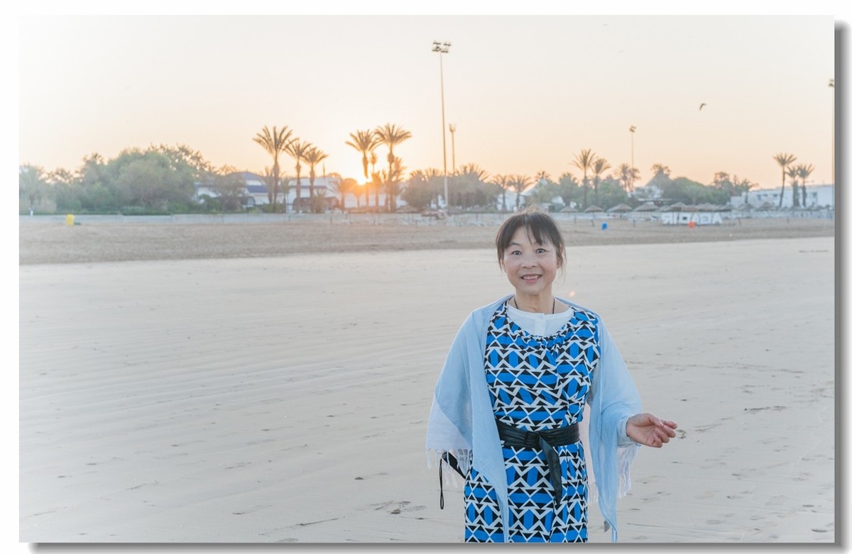 沙海留影（摩洛哥）