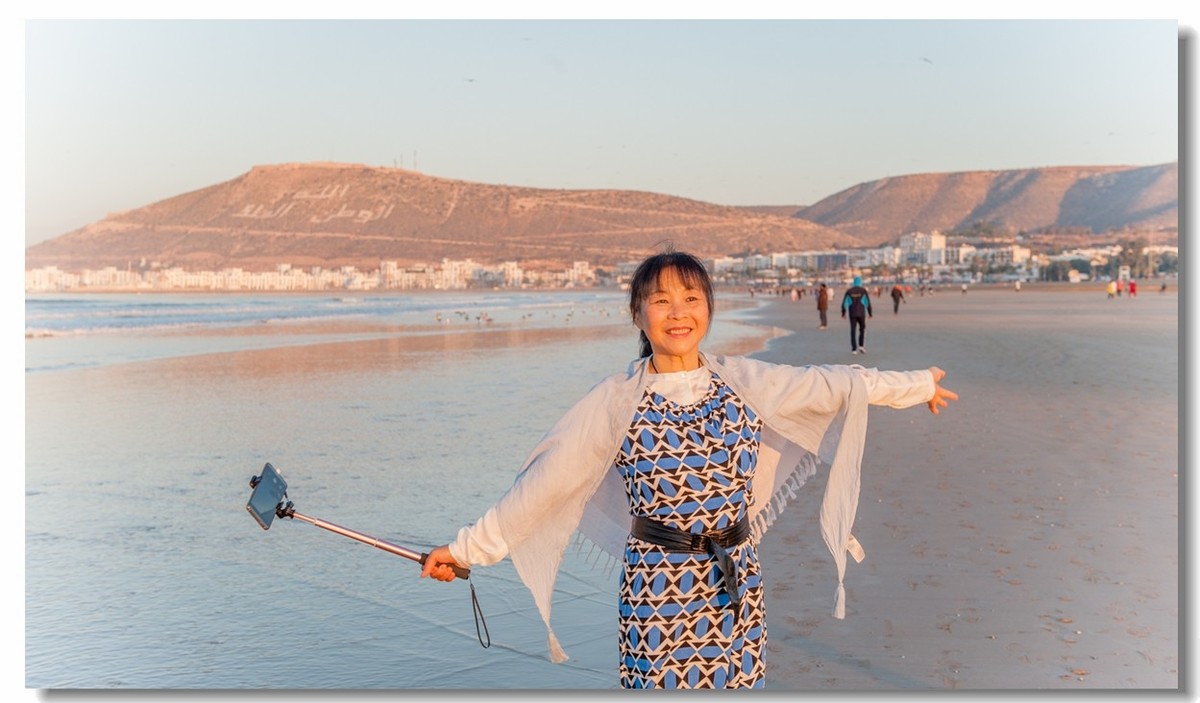 沙海留影（摩洛哥）