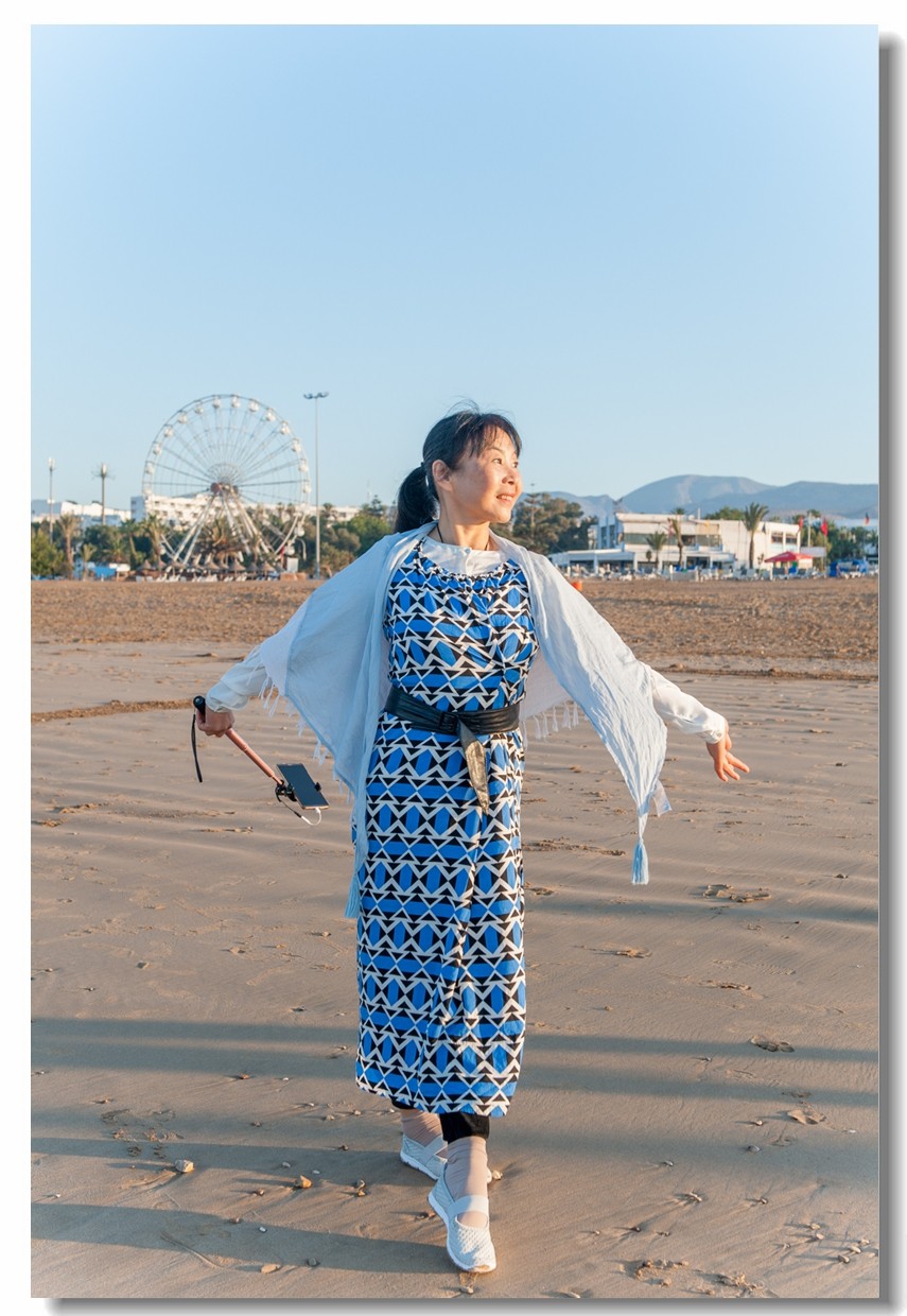 沙海留影（摩洛哥）