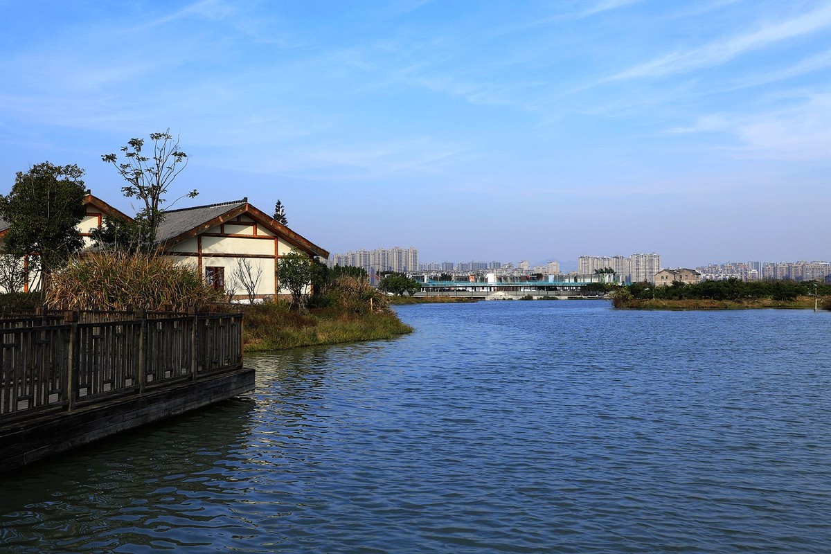 三垟湿地五福源风景图片