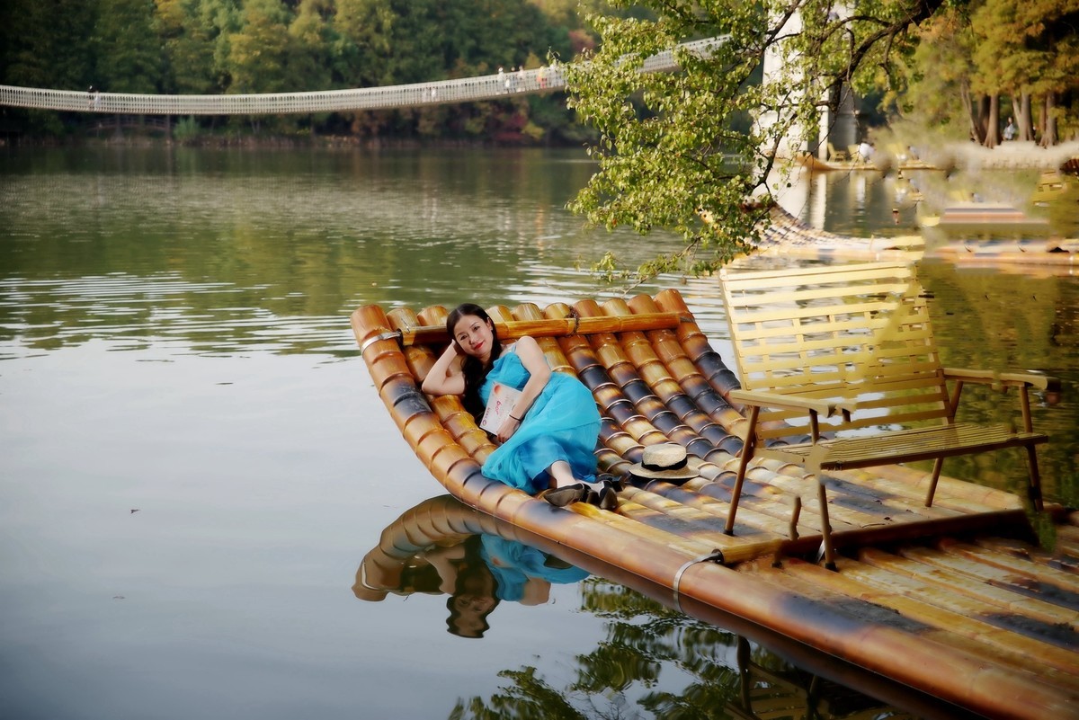 环境人像----落雁岛上！