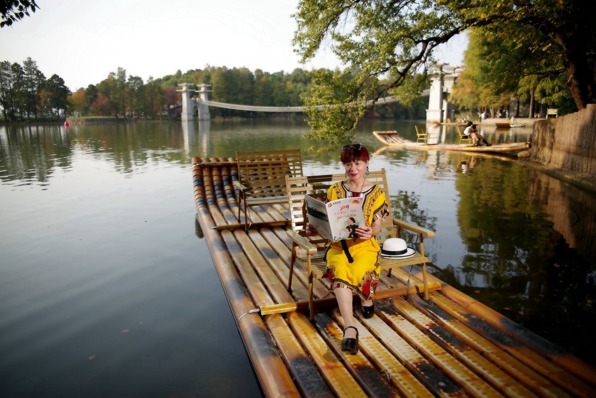 环境人像----落雁岛上！