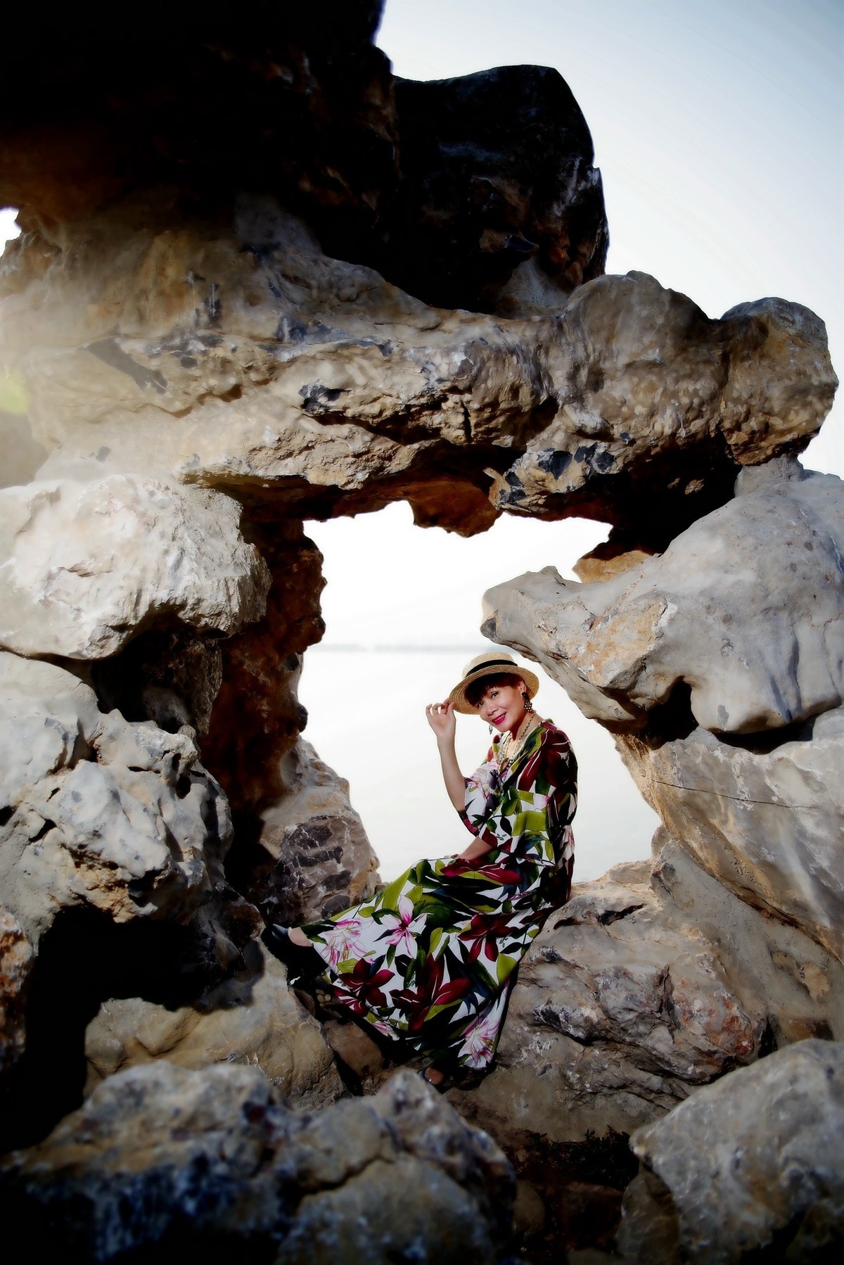 环境人像----落雁岛上！