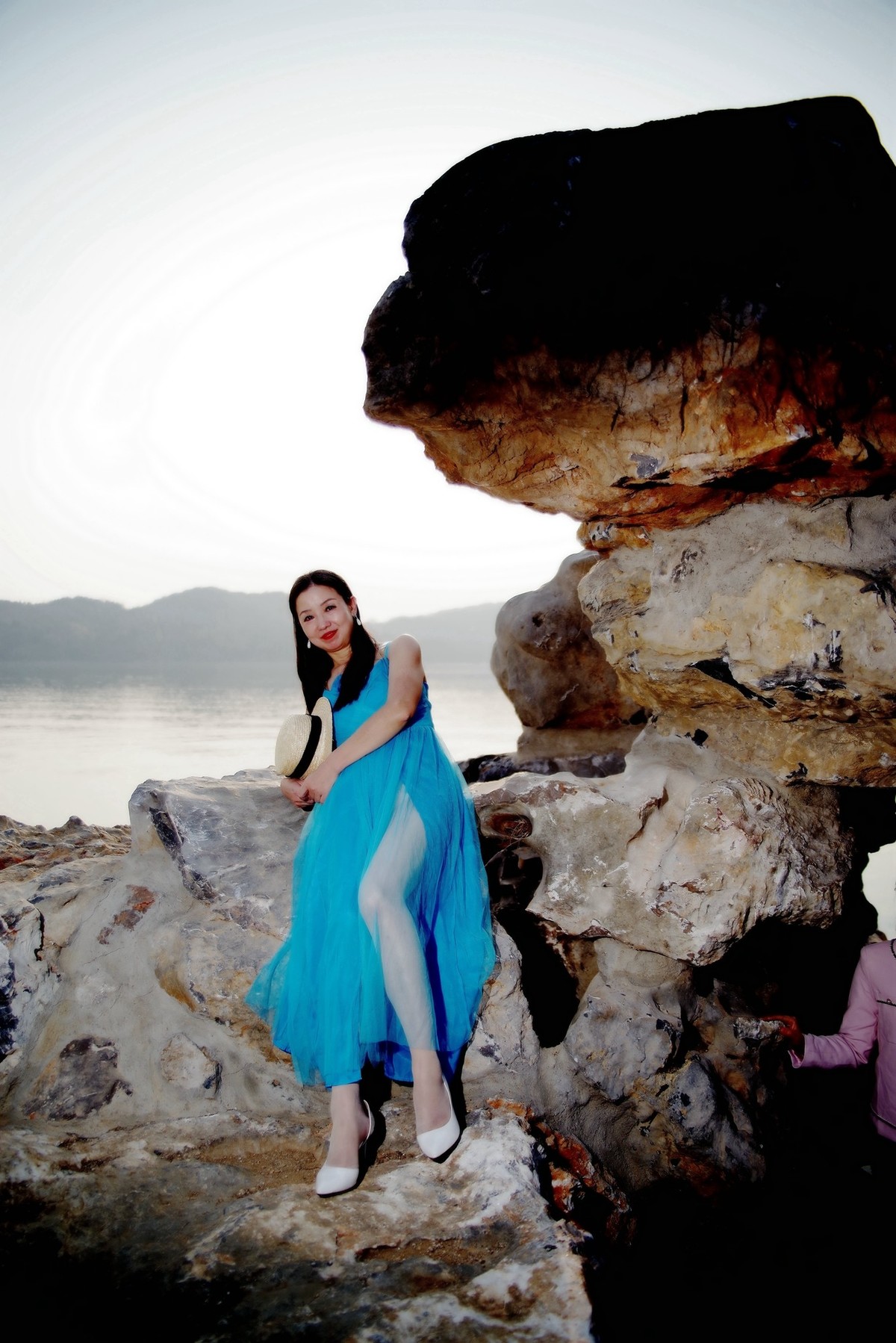 环境人像----落雁岛上！