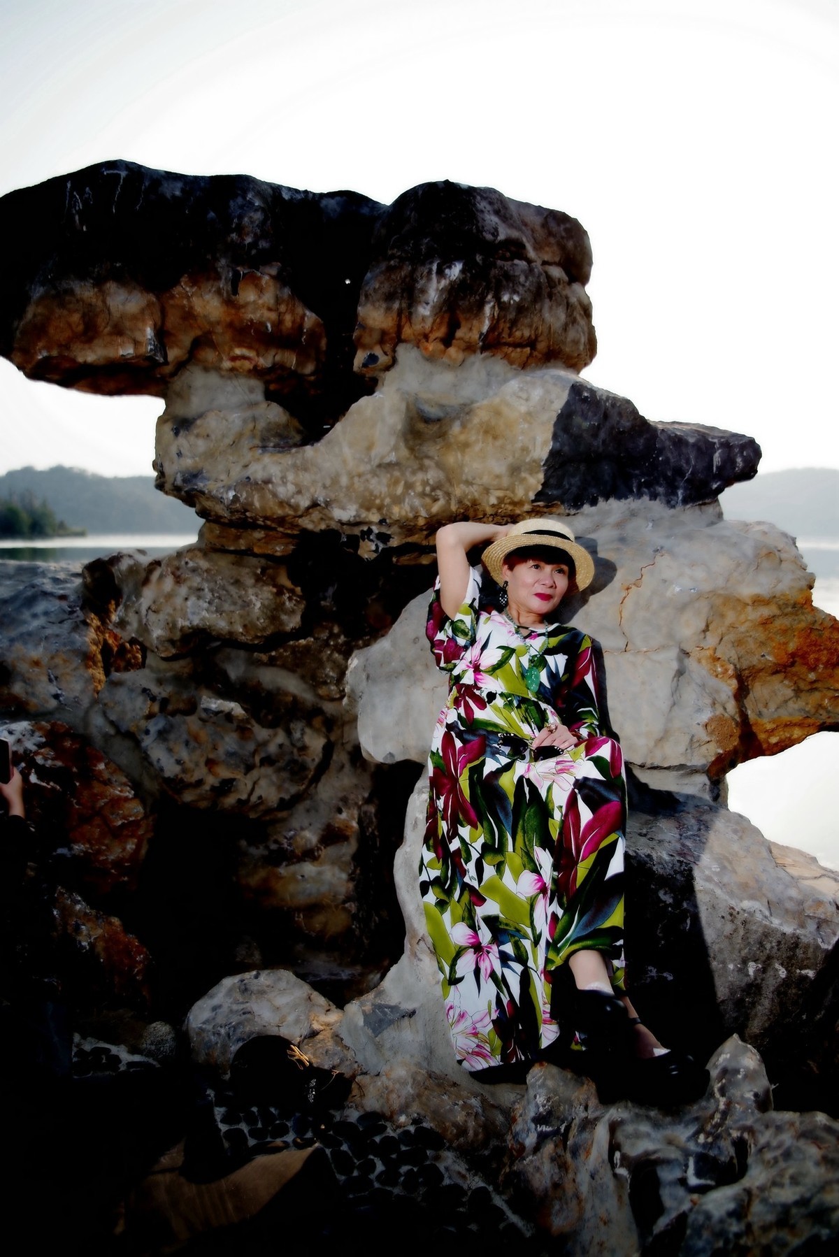 环境人像----落雁岛上！