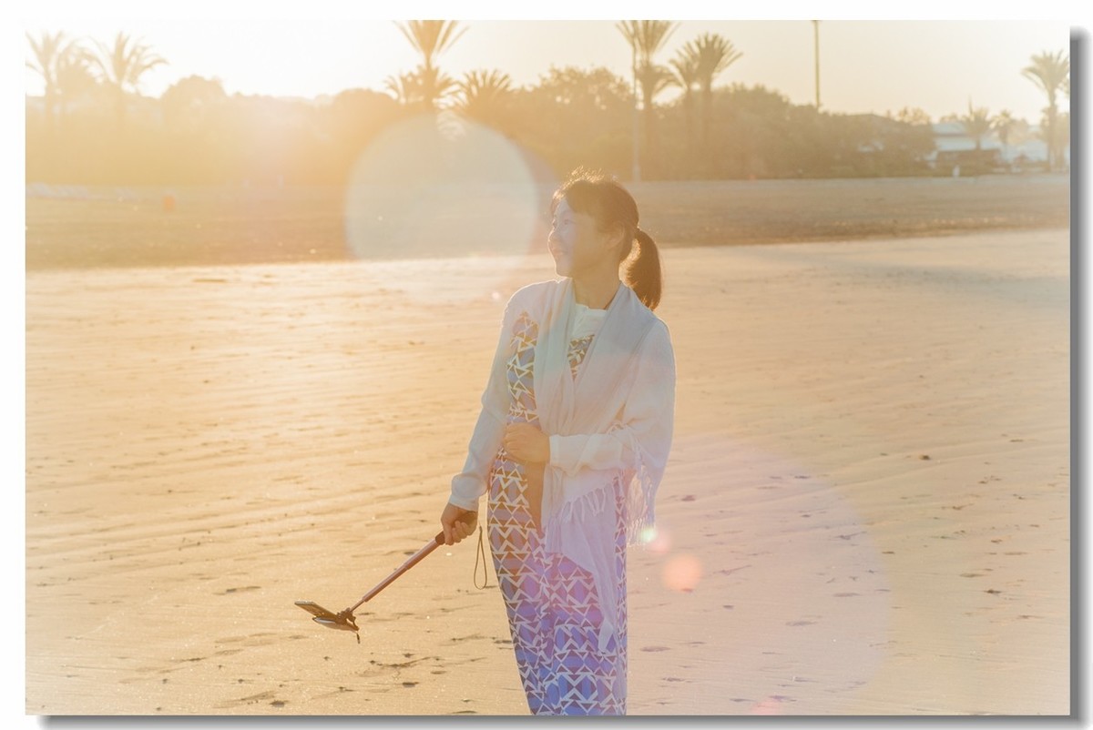 沙海留影（摩洛哥）