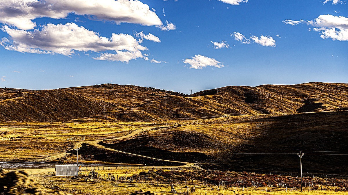 行走在318国道--新都桥段【7】