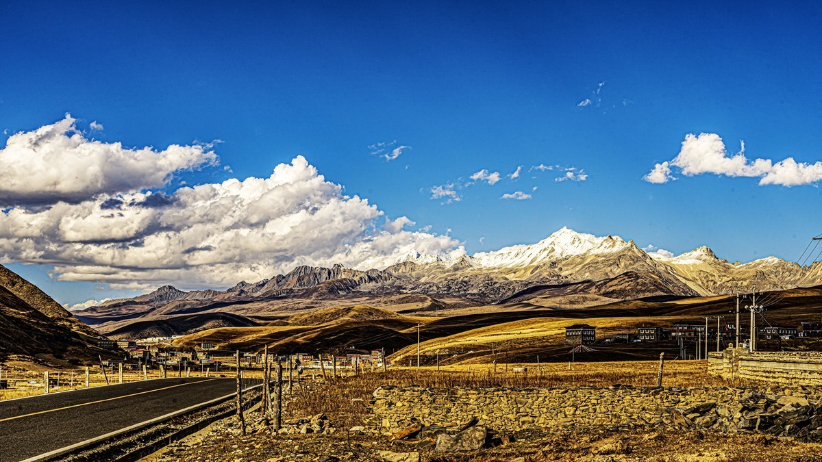 行走在318国道--新都桥段【7】