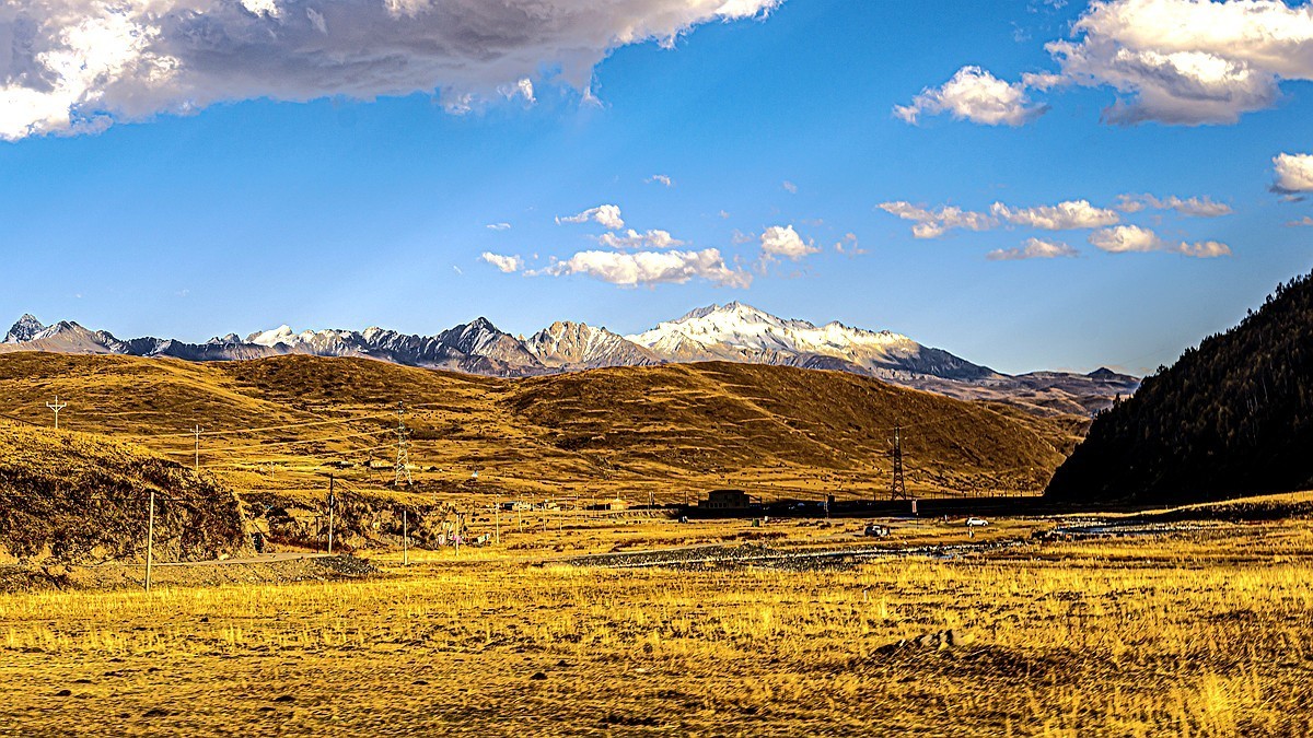 行走在318国道--新都桥段【7】