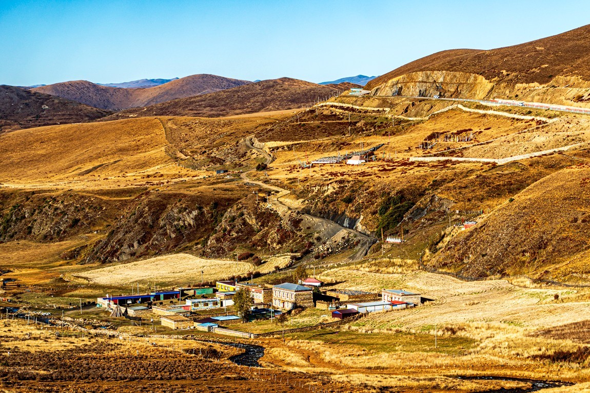 行走在318国道--新都桥段【7】