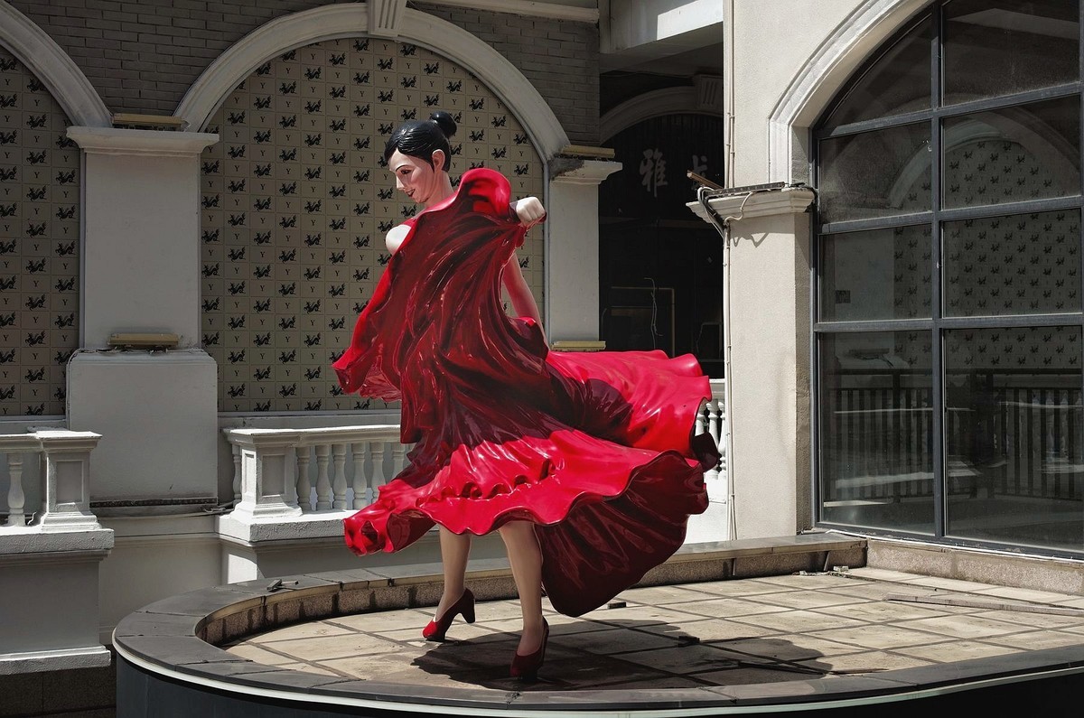 走拍西班牙风情街