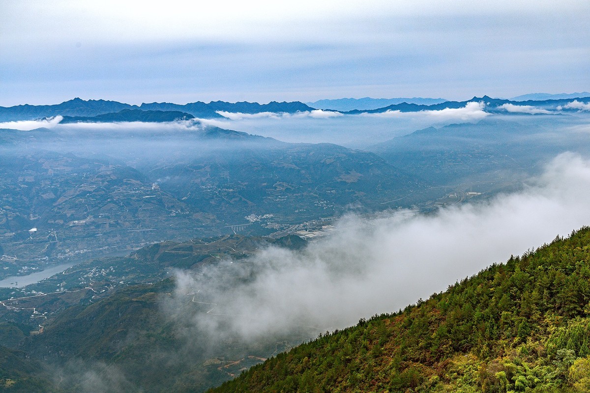 旅游记录 ：重庆 · 奉节 · 三峡之巅