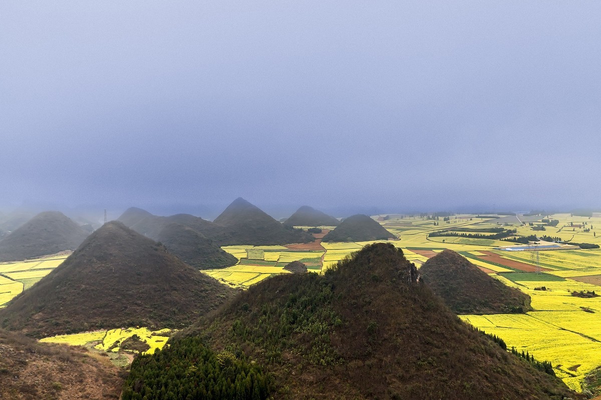 旅游记录 ：云南 · 曲靖 · 罗平 · 金鸡峰丛