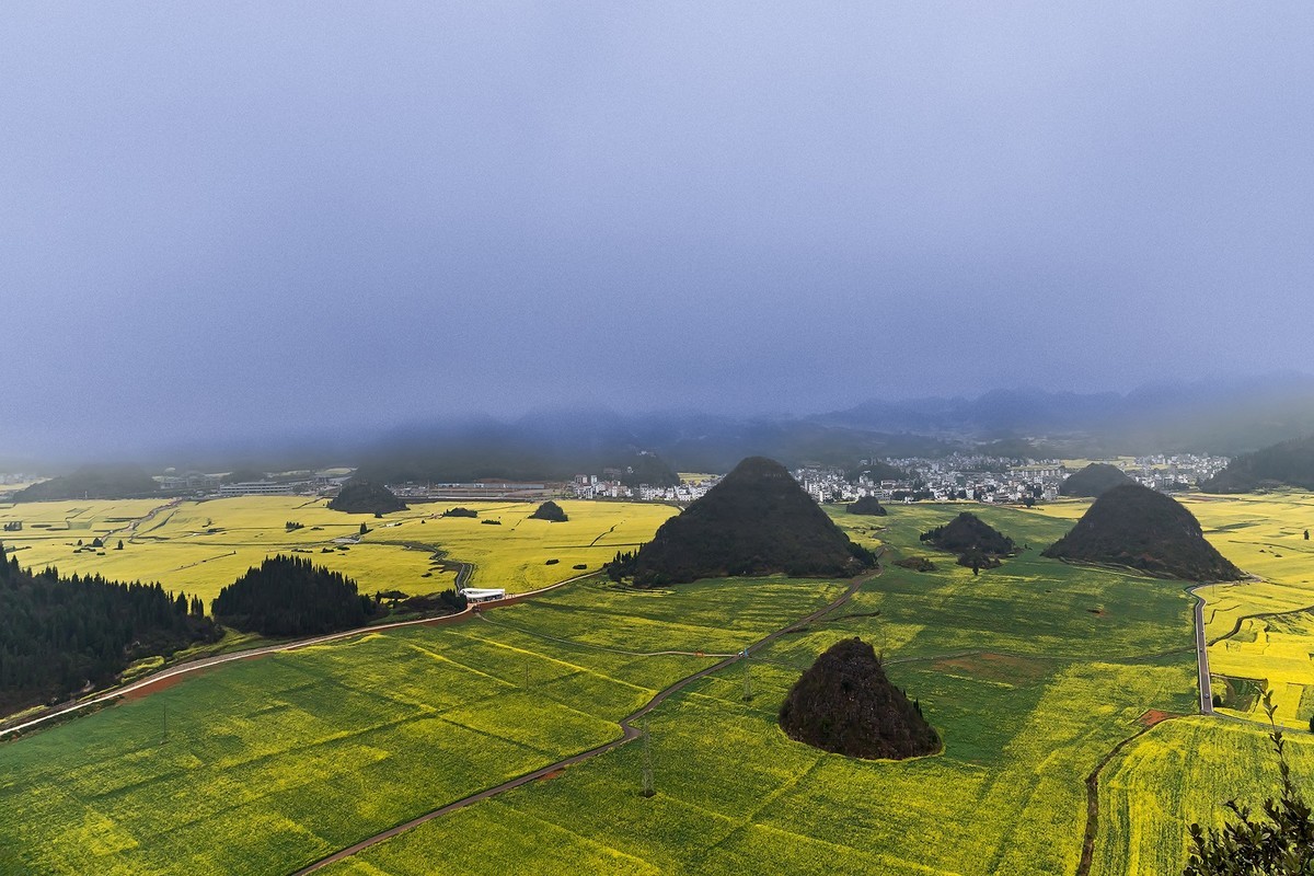 旅游记录 ：云南 · 曲靖 · 罗平 · 金鸡峰丛